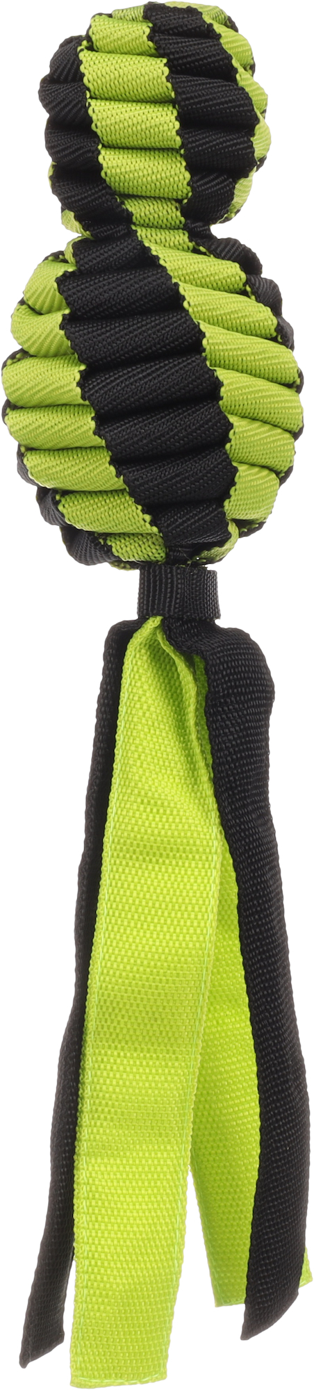 Flamingo Speelgoed Rofas Rugbybal Geweven met bal Groen & Zwart