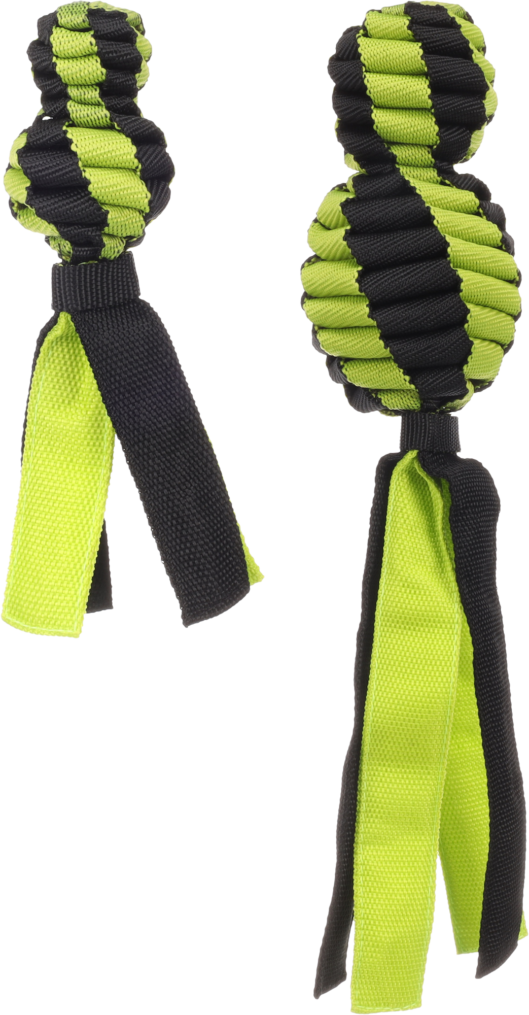 Flamingo Speelgoed Rofas Rugbybal Geweven met bal Groen & Zwart