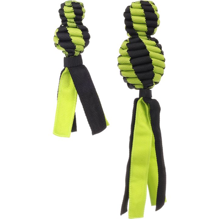 Toy Rofas Rugby Woven with ball Green & Black | 523439 | Flamingo Pet ...