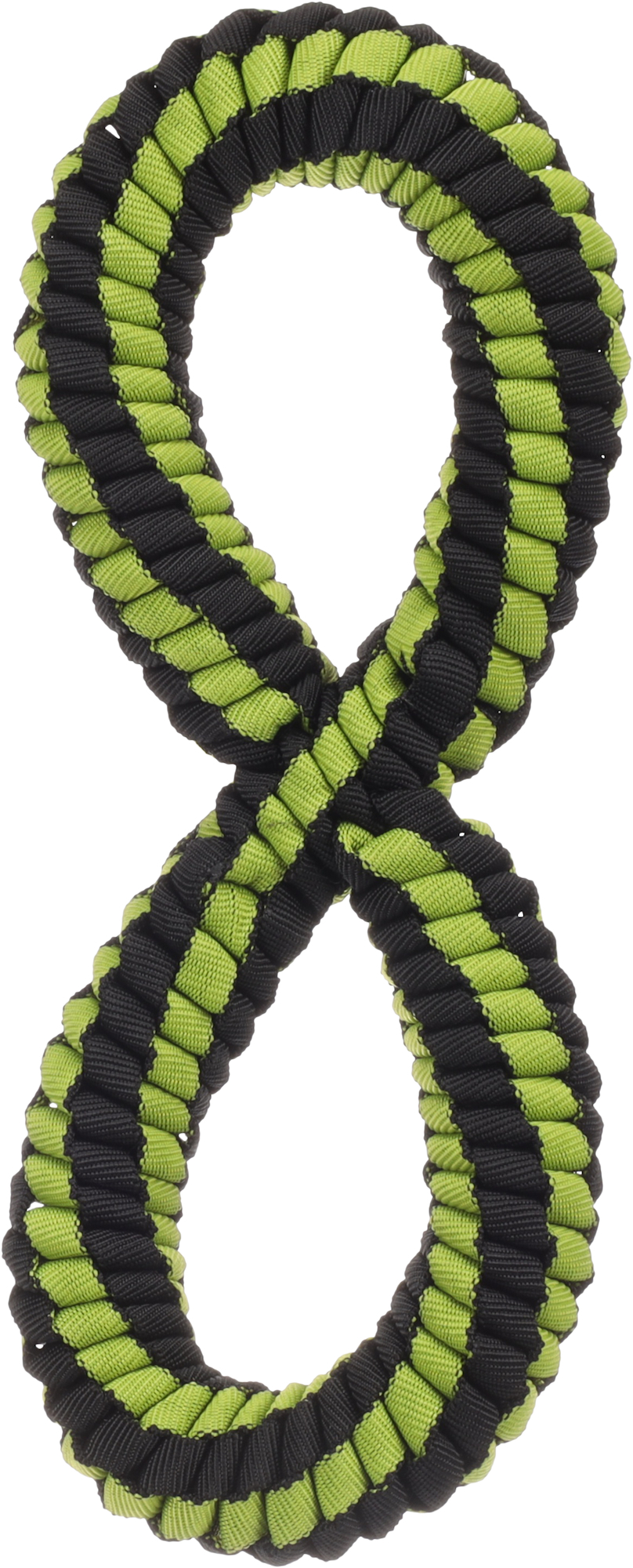 Flamingo Jouet Rofas Corde à tirer & Forme en 8 Tissé Vert & Noir