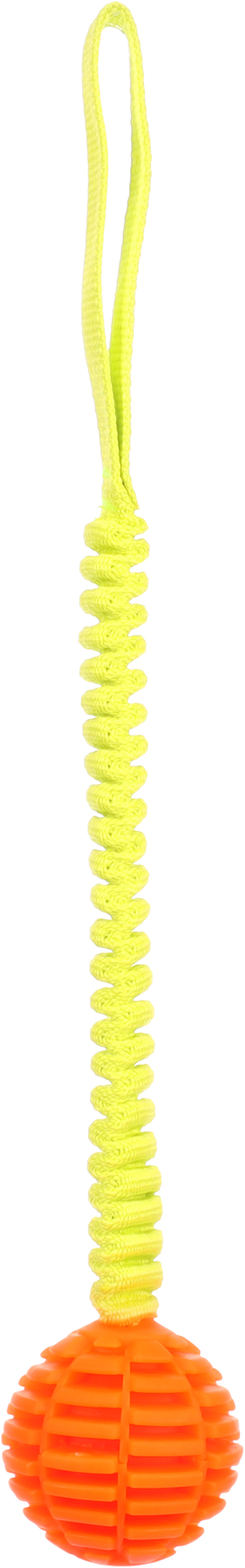 Flamingo Speelgoed Lipa Trektouw met bal Geel & Oranje