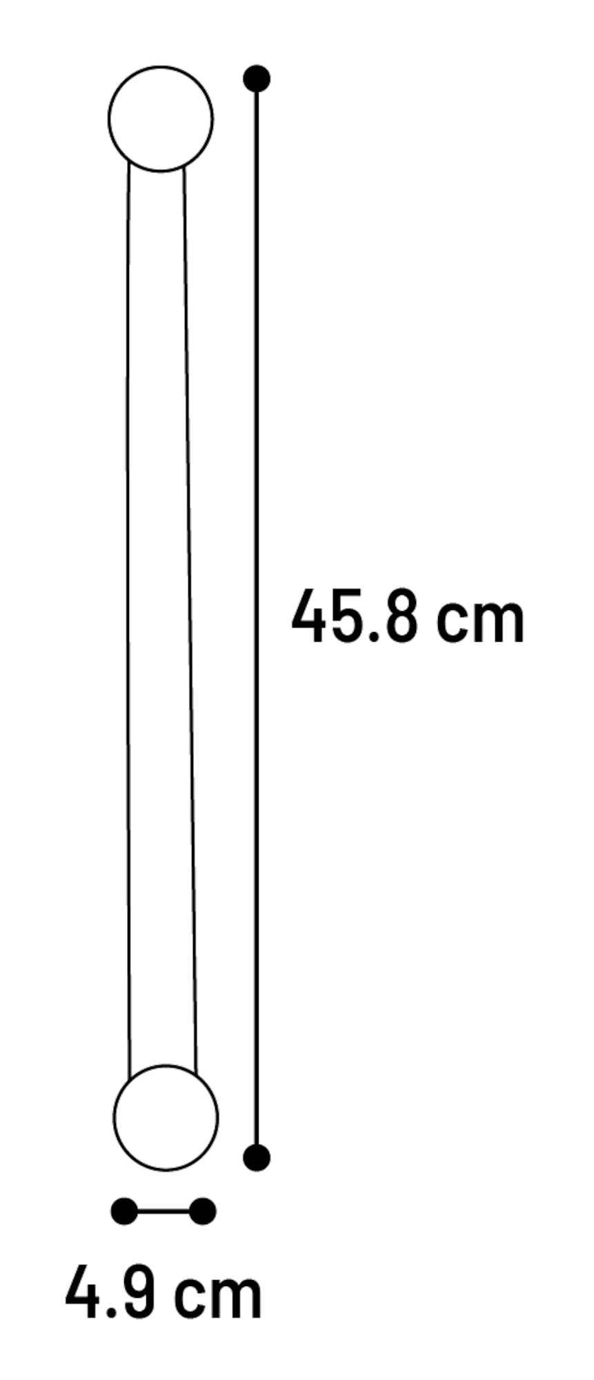 Flamingo Speelgoed Lipa Stok met bal Geel & Oranje