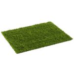Replaceable artificial grass mat for pet toilet Pelou Green