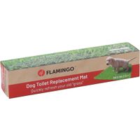 Flamingo Vervangkunstgrasmat voor huisdierentoilet Pelou Groen