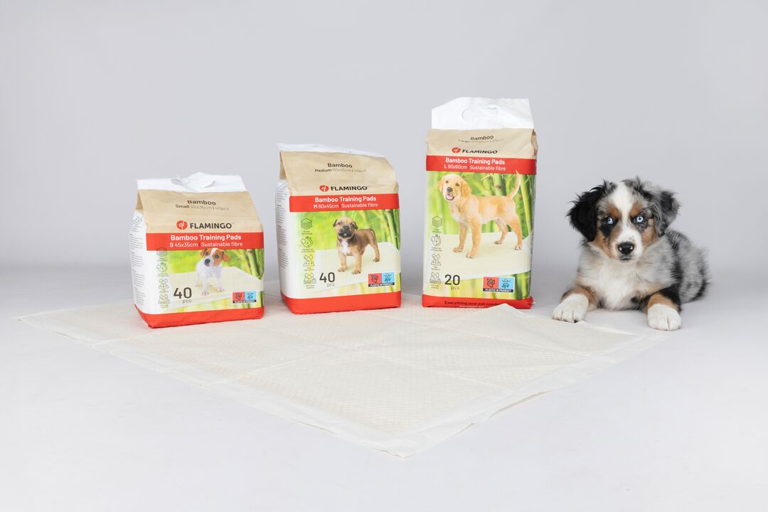 Flamingo Trainingsmatte Bamboo Padu Beige