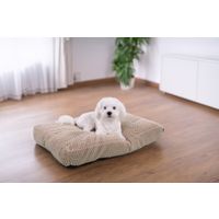 Flamingo Coussin Jacquard Rectangle Taupe