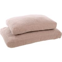 Flamingo Coussin Jacquard Rectangle Taupe