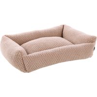 Flamingo Mand Jacquard Rechthoekig Taupe