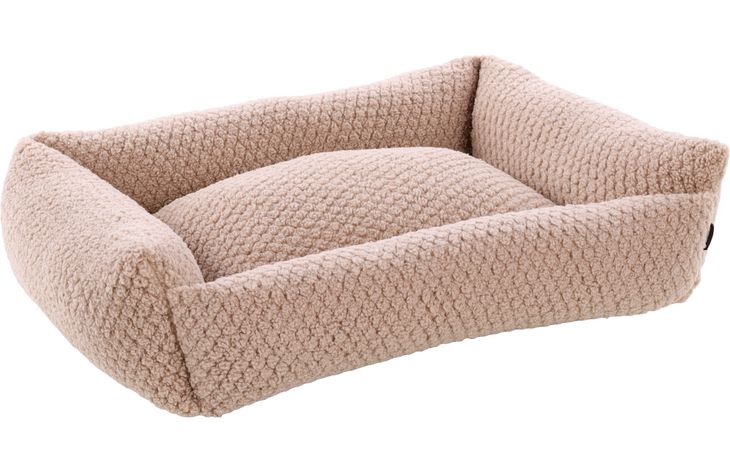 Flamingo Mand Jacquard Rechthoekig Taupe