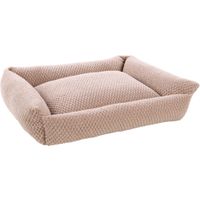 Flamingo Mand Jacquard Rechthoekig Taupe