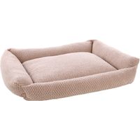 Flamingo Mand Jacquard Rechthoekig Taupe