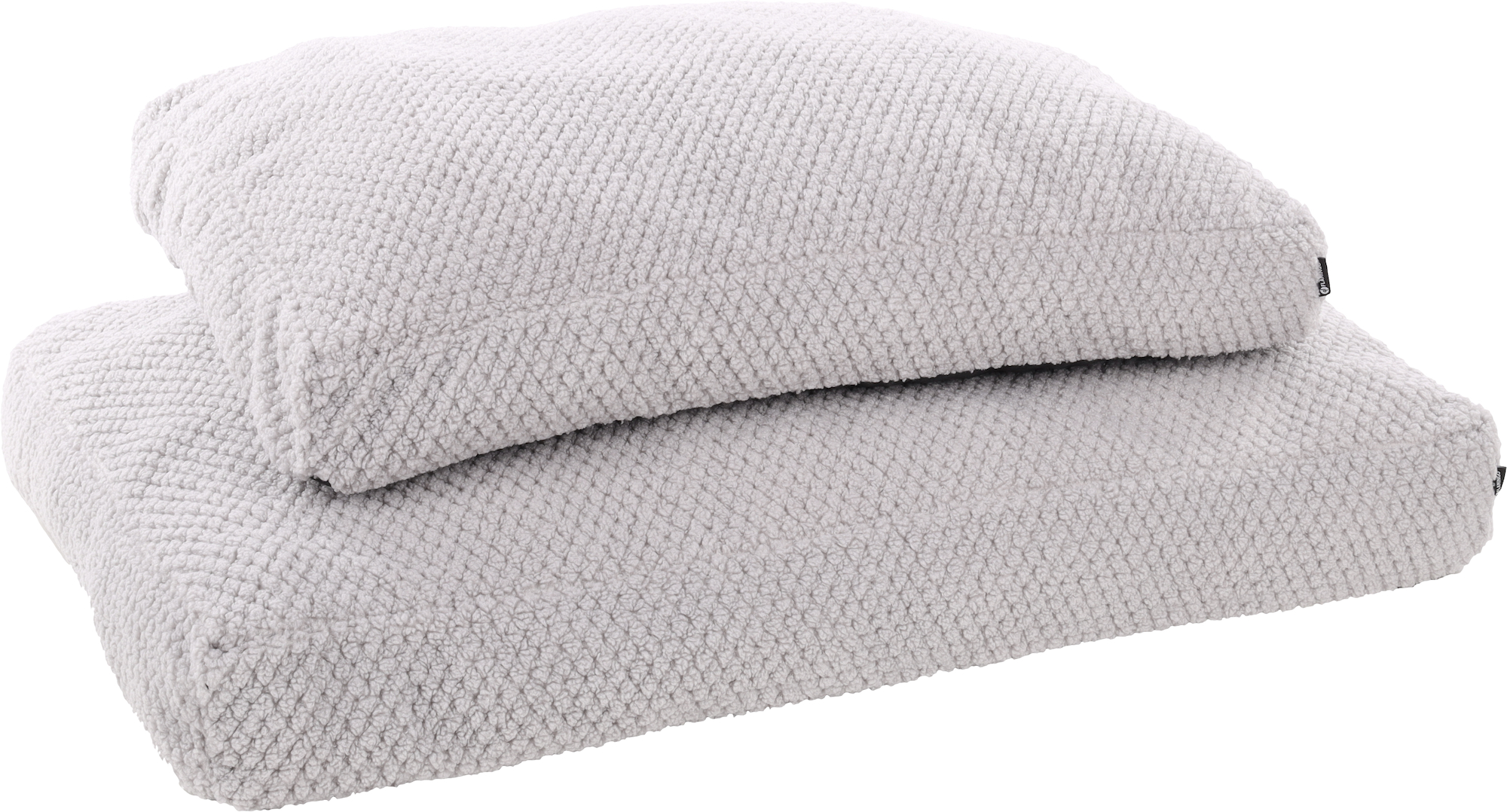 Flamingo Coussin Jacquard Rectangle Gris