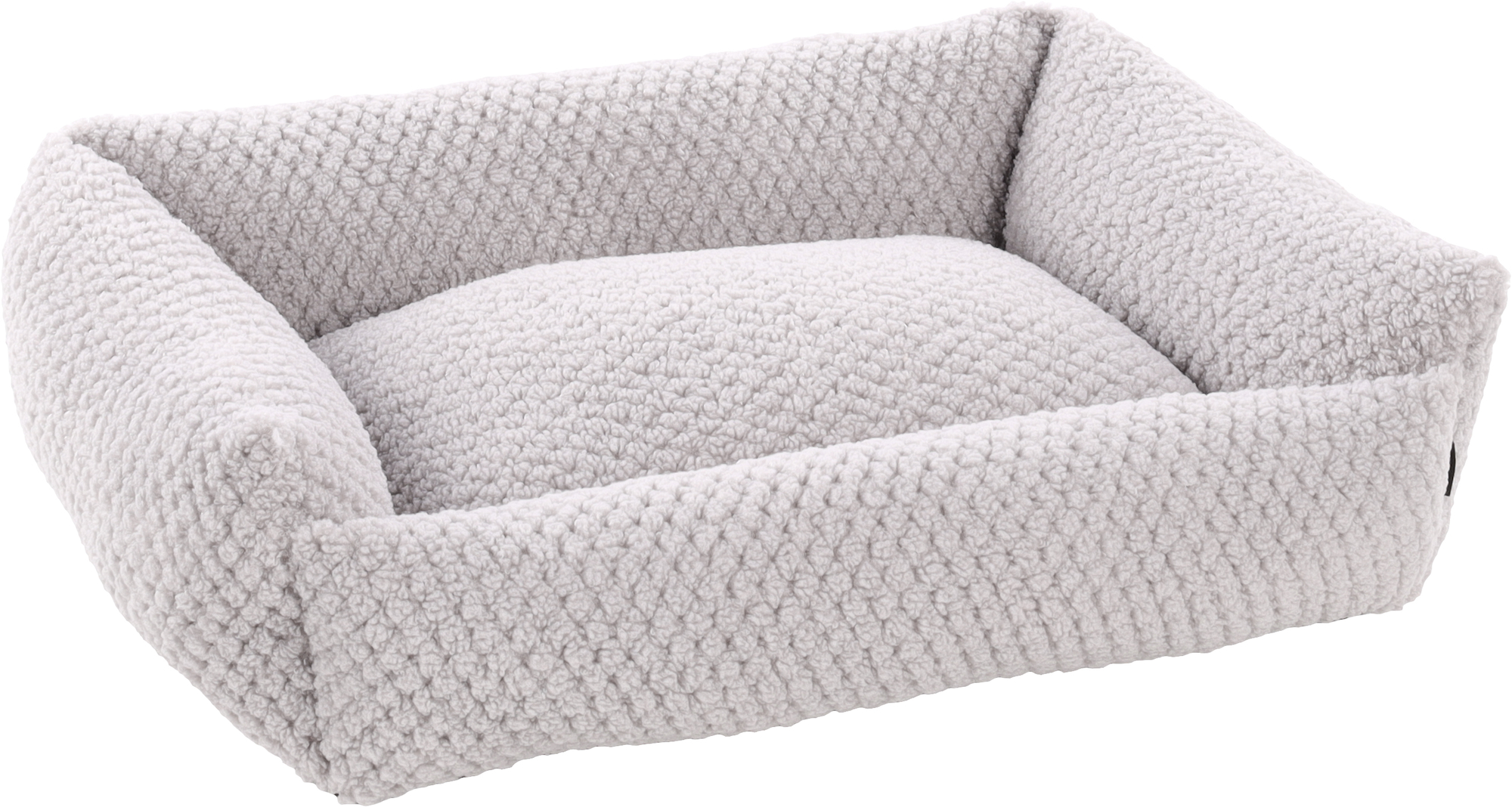 Flamingo Mand Jacquard Rechthoekig Grijs