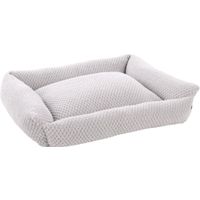 Flamingo Mand Jacquard Rechthoekig Grijs