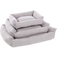 Flamingo Mand Jacquard Rechthoekig Grijs