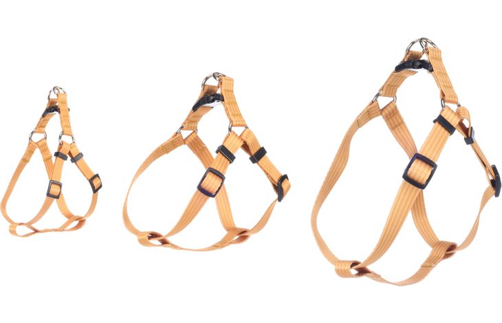 Flamingo Harnas Step&Go Noekie Geel