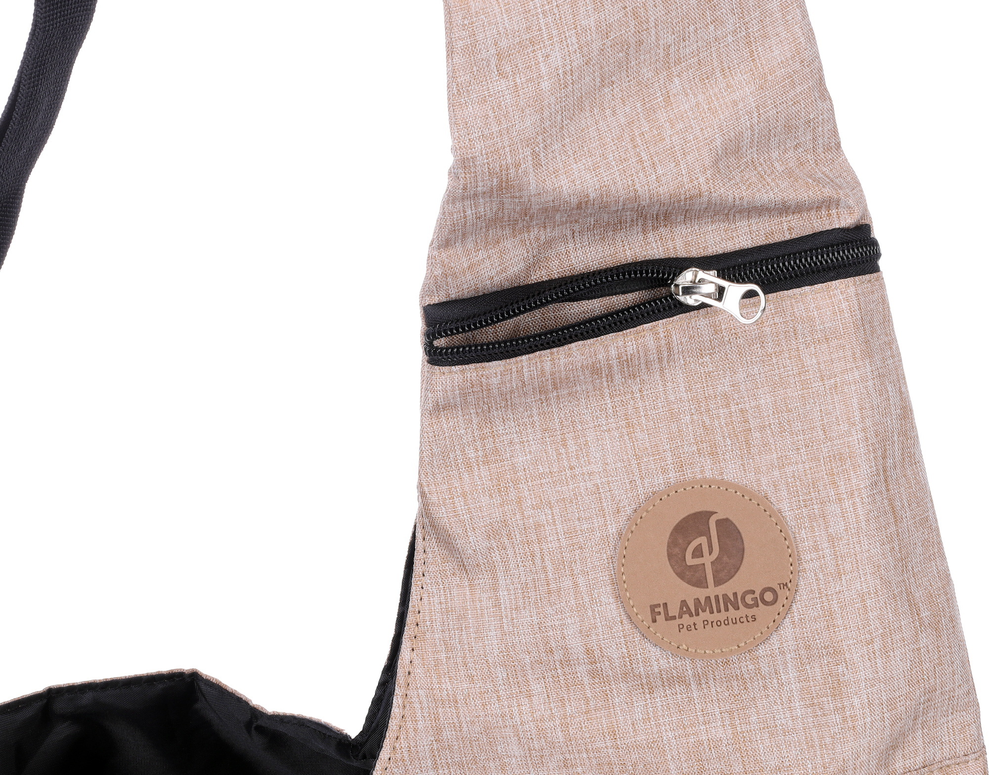 Flamingo Front carrier Kanga Beige