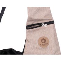 Flamingo Front carrier Kanga Beige