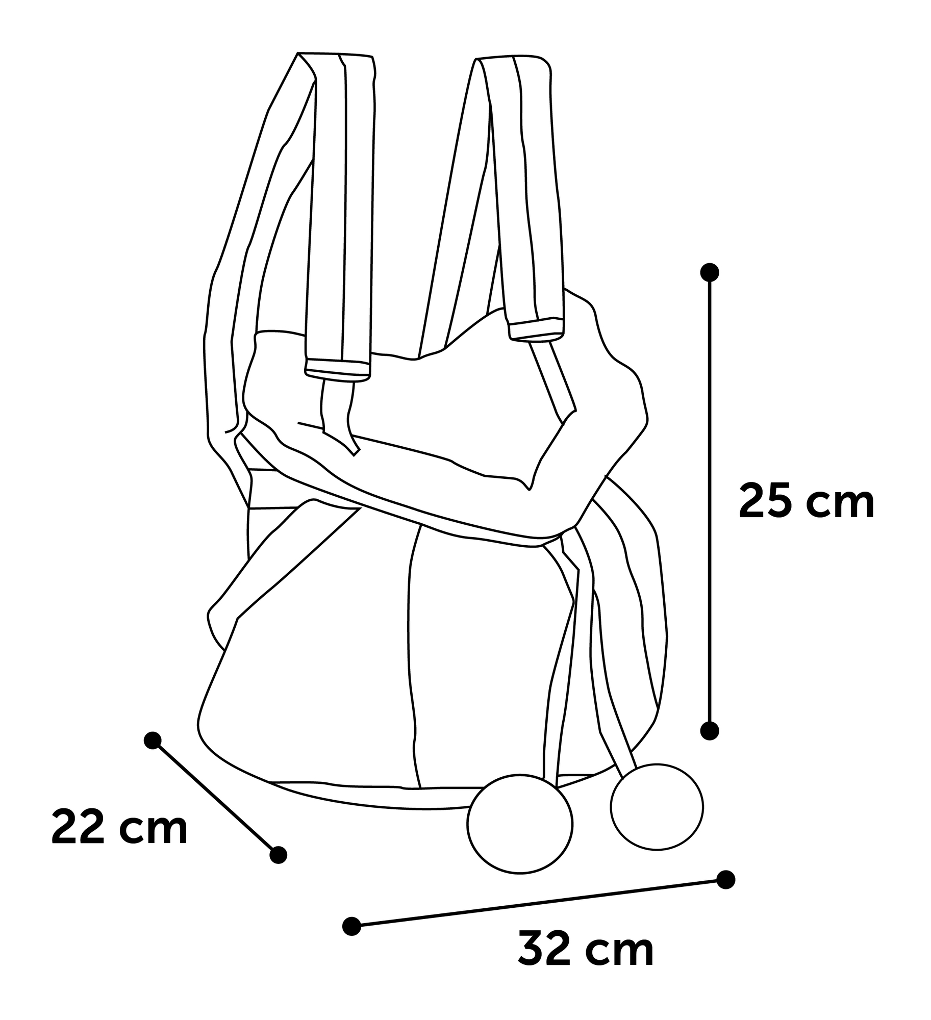 Flamingo Front carrier Cuddi Beige