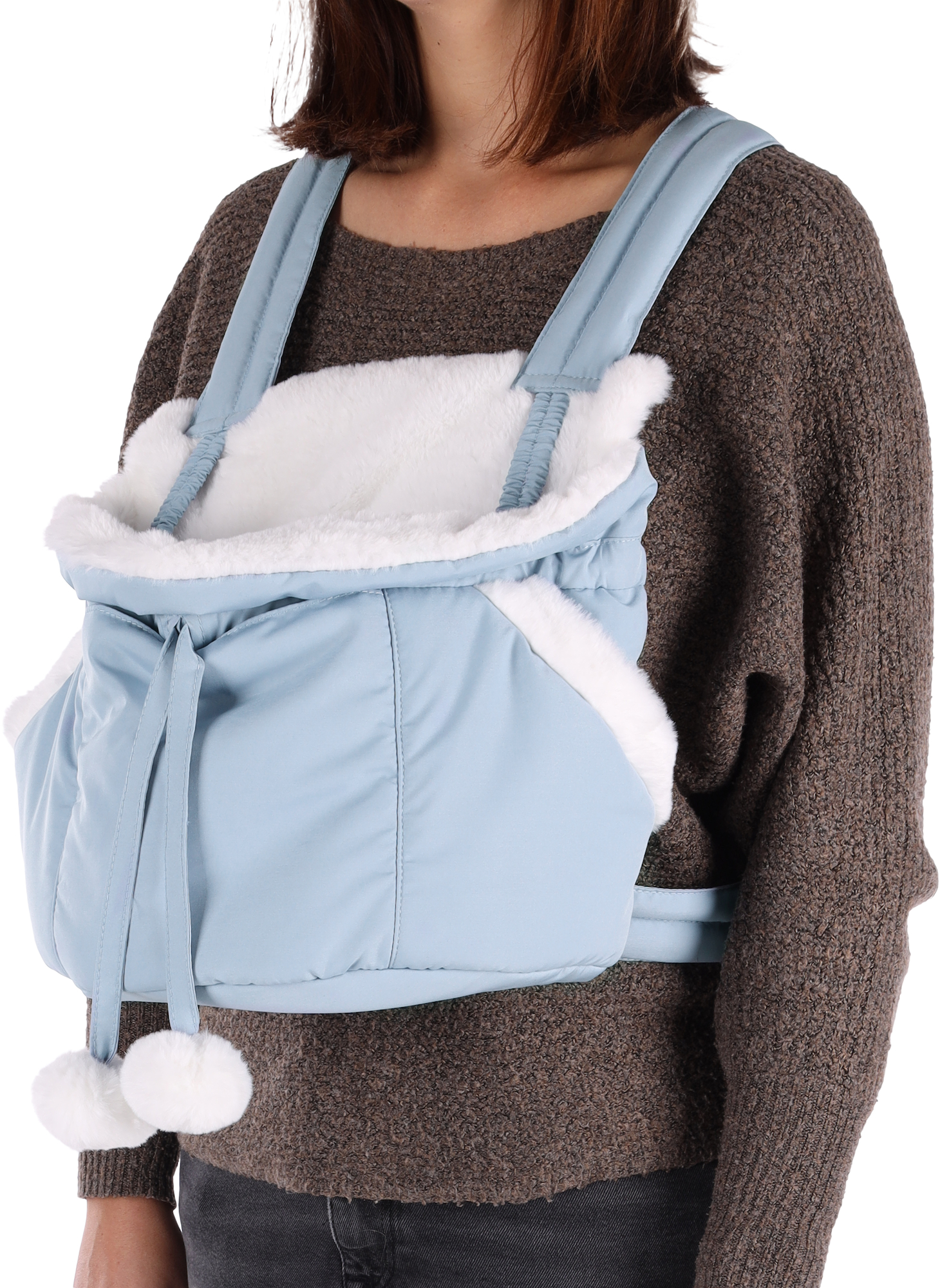 Flamingo Front carrier Cuddi Blue