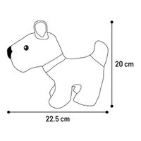 Flamingo Toy Britta Dog Grey