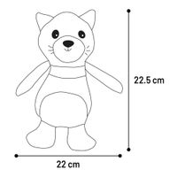 Flamingo Toy Britta Racoon Grey