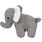 Speelgoed Britta Olifant Grijs