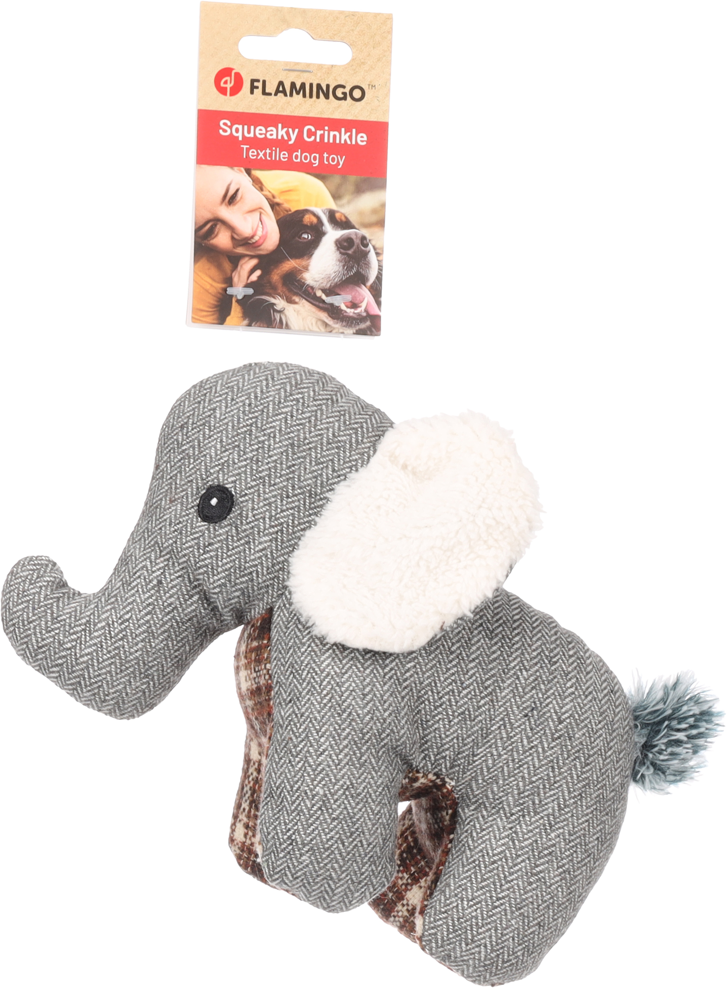 Flamingo Toy Britta Elephant Grey
