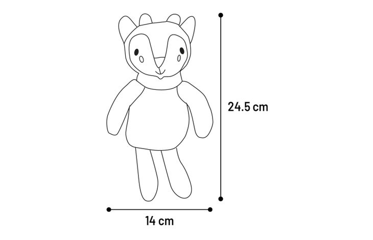 Flamingo Toy Kroa Deer Mix