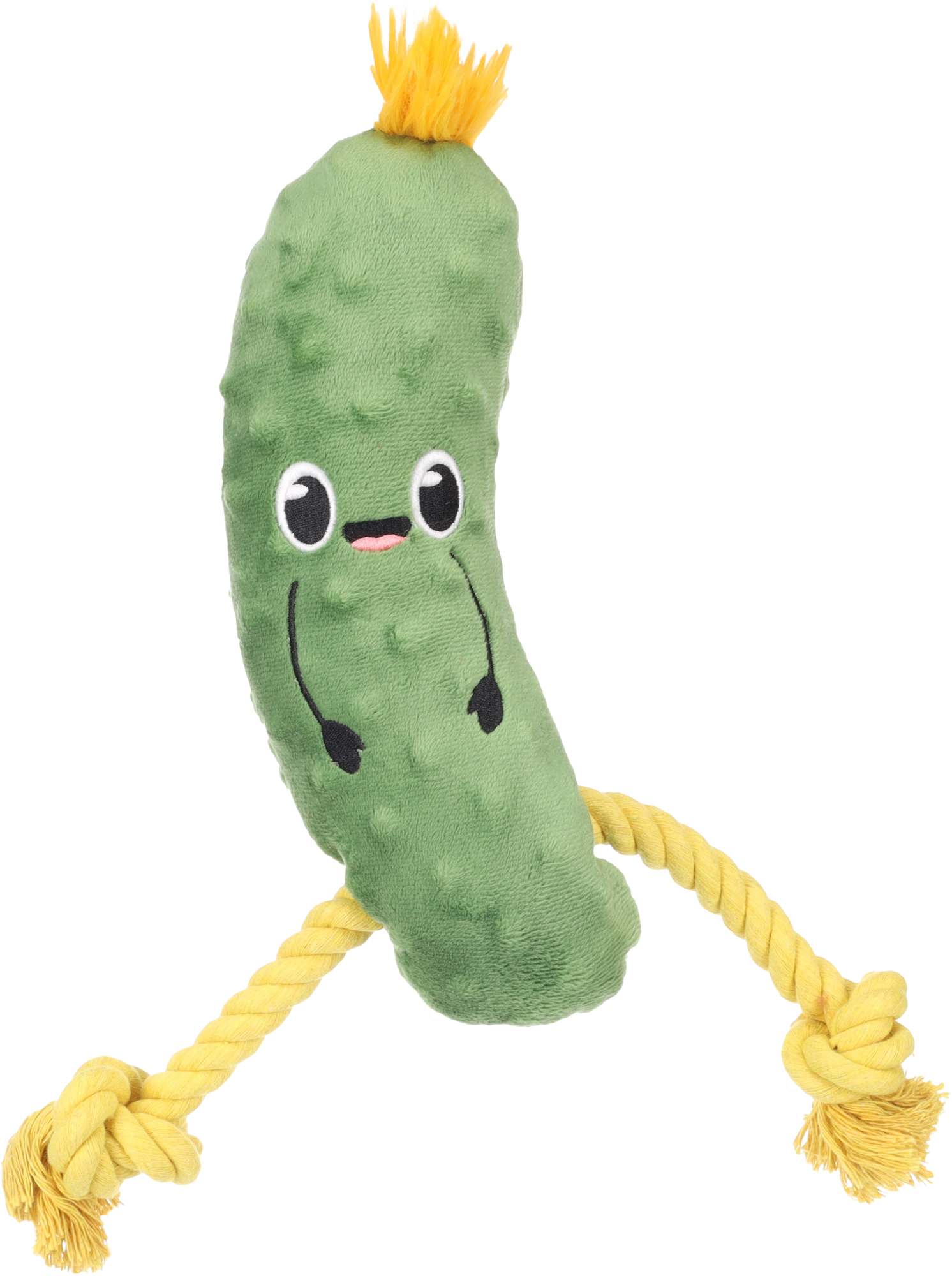 Flamingo Speelgoed Bubto Augurk met touw Groen