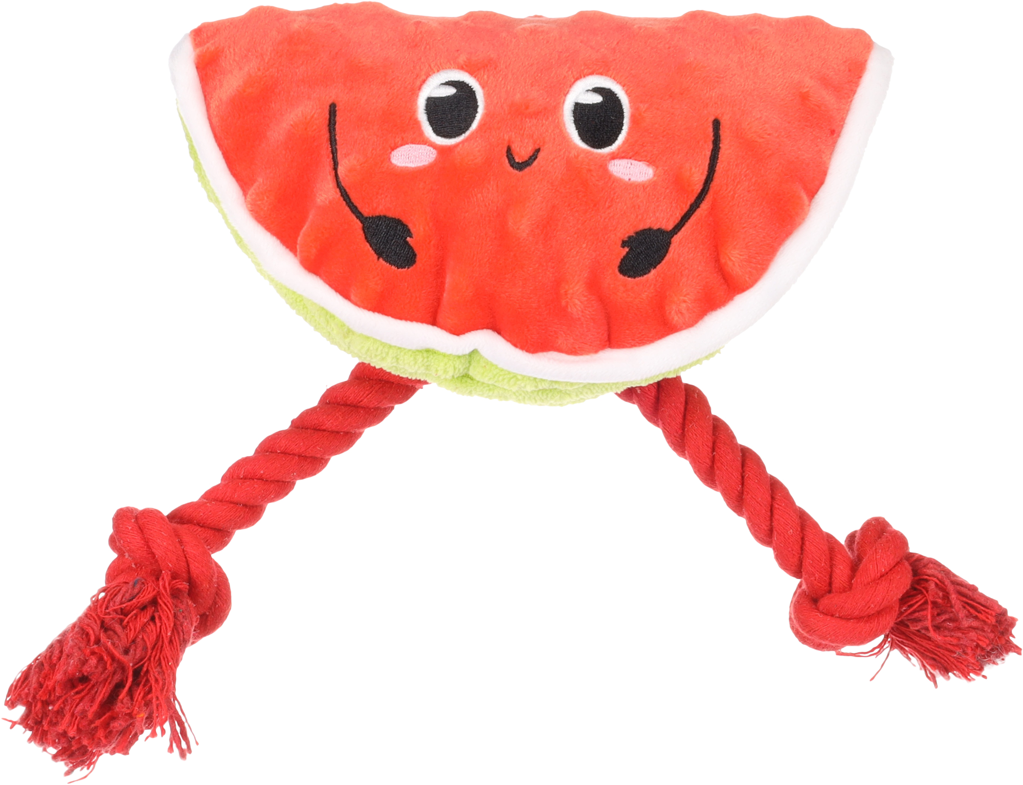 Flamingo Giocattolo Bubto Anguria con corda Rosso