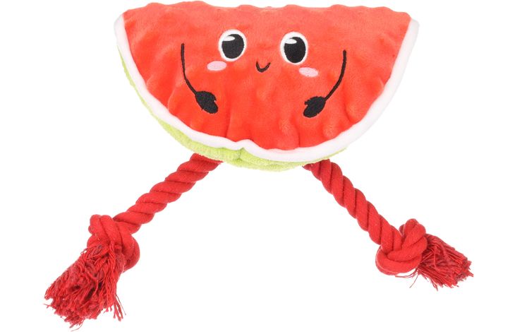 Flamingo Giocattolo Bubto Anguria con corda Rosso