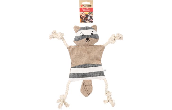 Flamingo Jouet Wigri Ours avec corde Beige