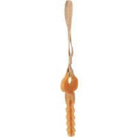 Flamingo Speelgoed Guma Sleutel met touw Bruin