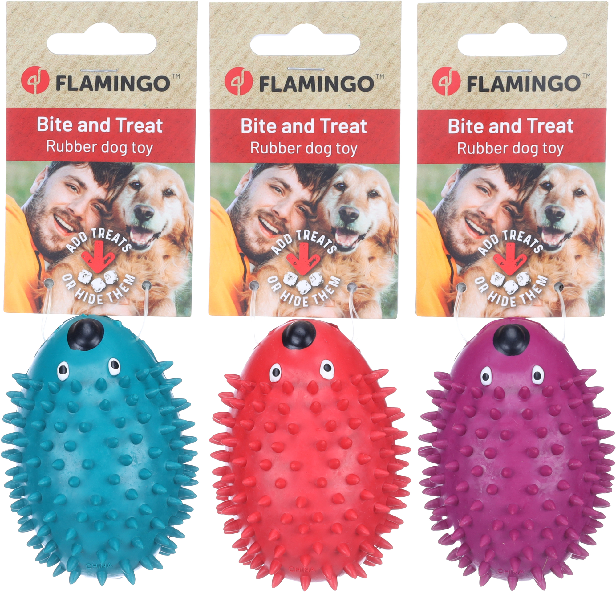 Flamingo Toy Stako Hedgehog Multiple colours