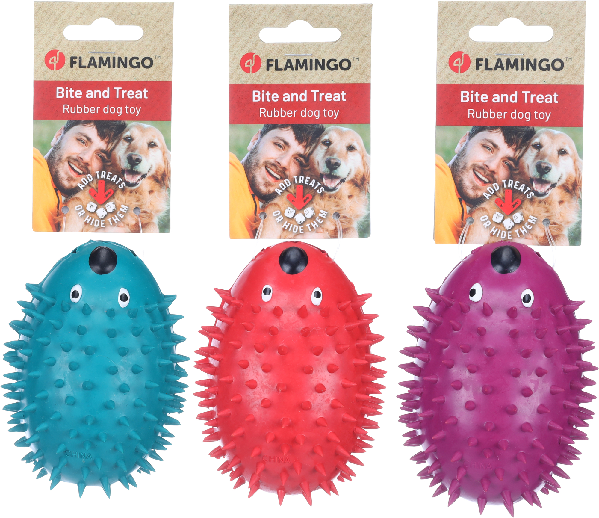 Flamingo Speelgoed Stako Egel Meerdere kleuren