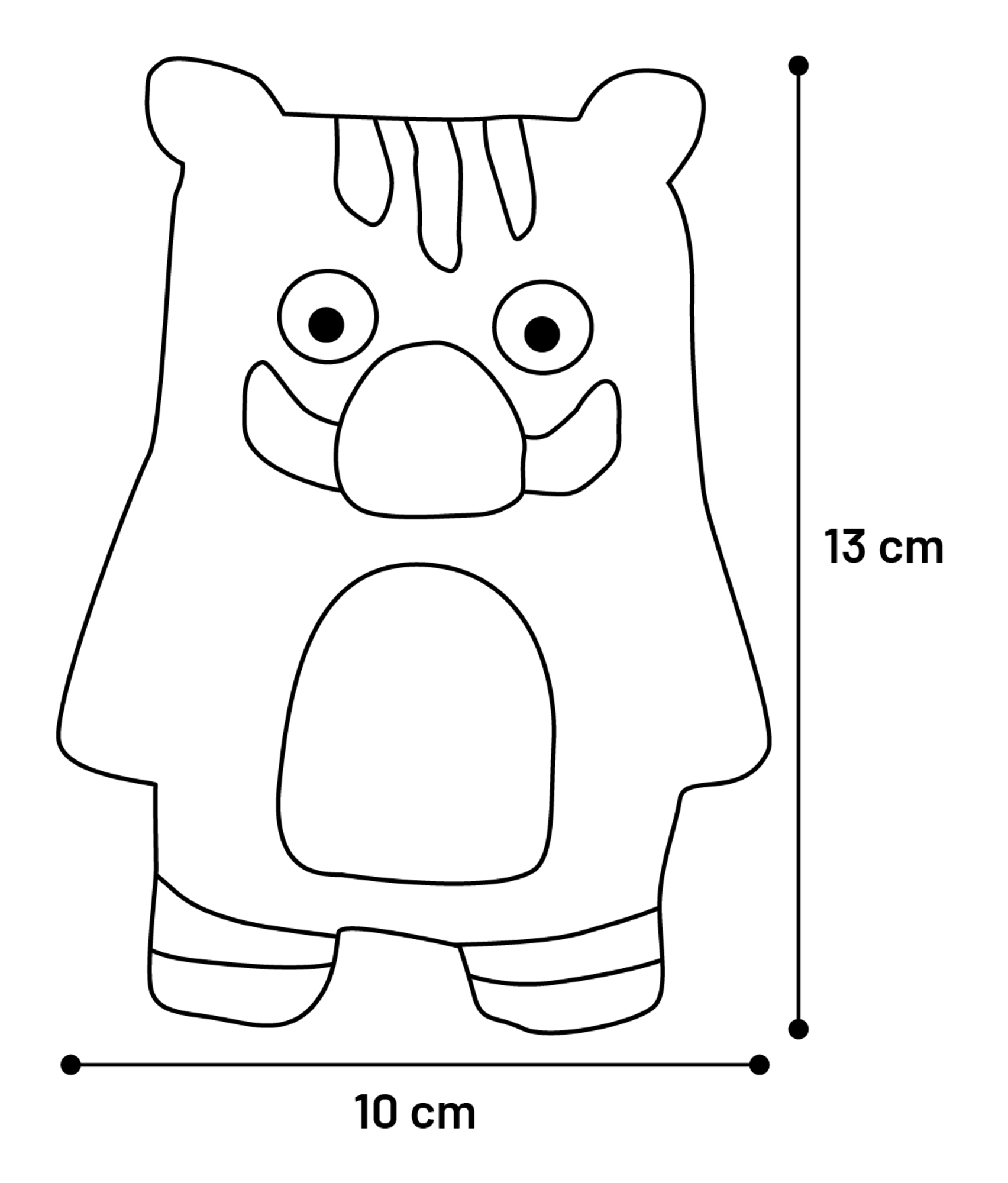 Flamingo Toy Tiba Wild boar & Unicorn & Rhinoceros Multiple colours