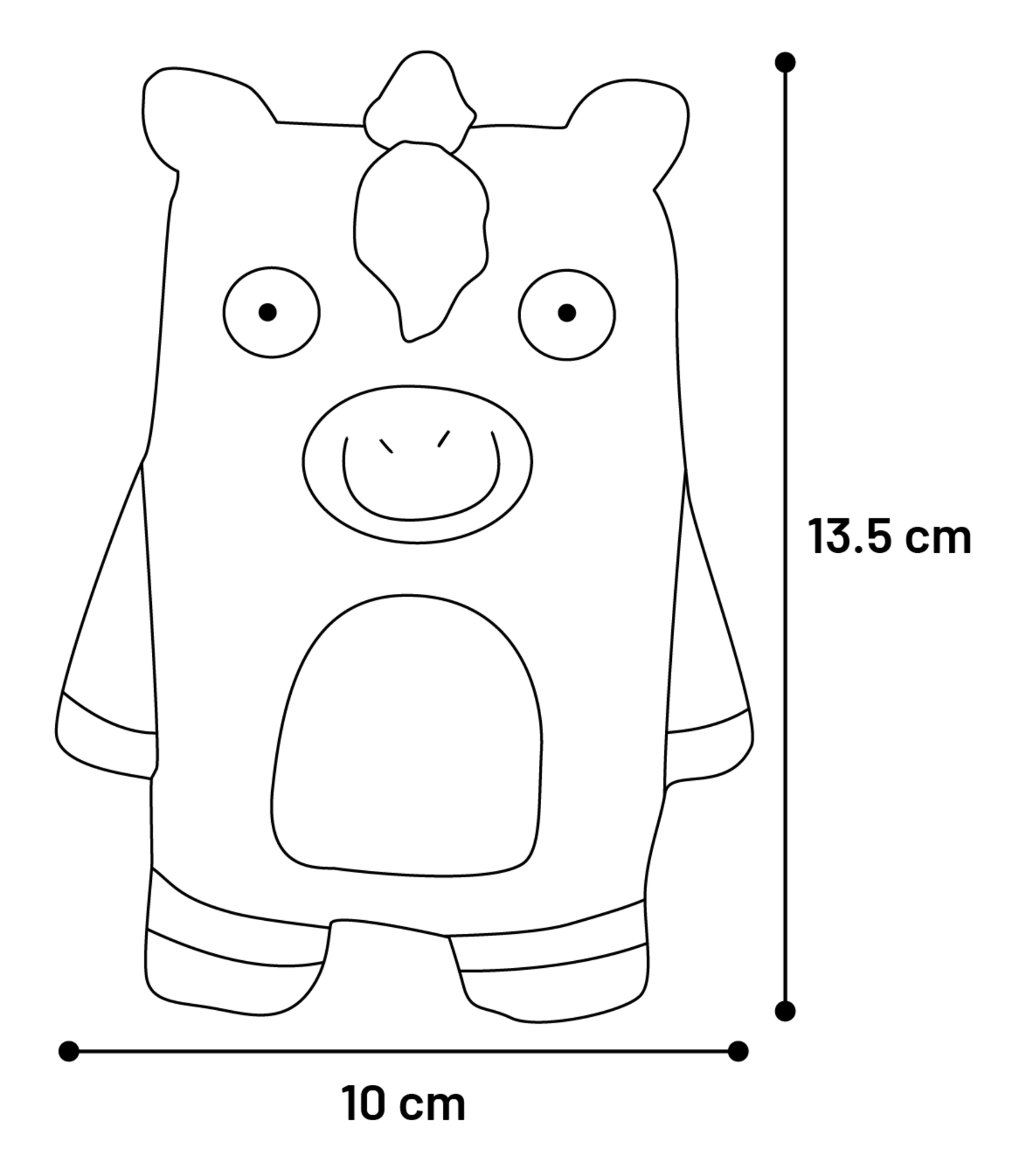 Flamingo Toy Tiba Wild boar & Unicorn & Rhinoceros Multiple colours