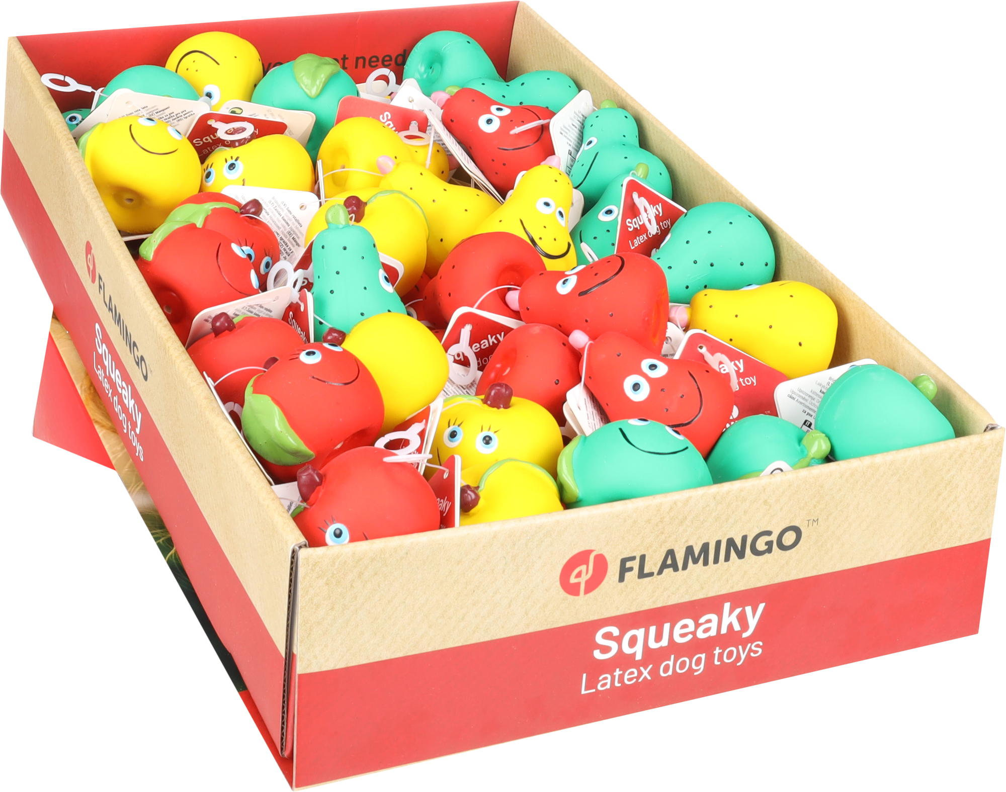 Flamingo Speelgoed Pwaro Appel & Peer Meerdere kleuren