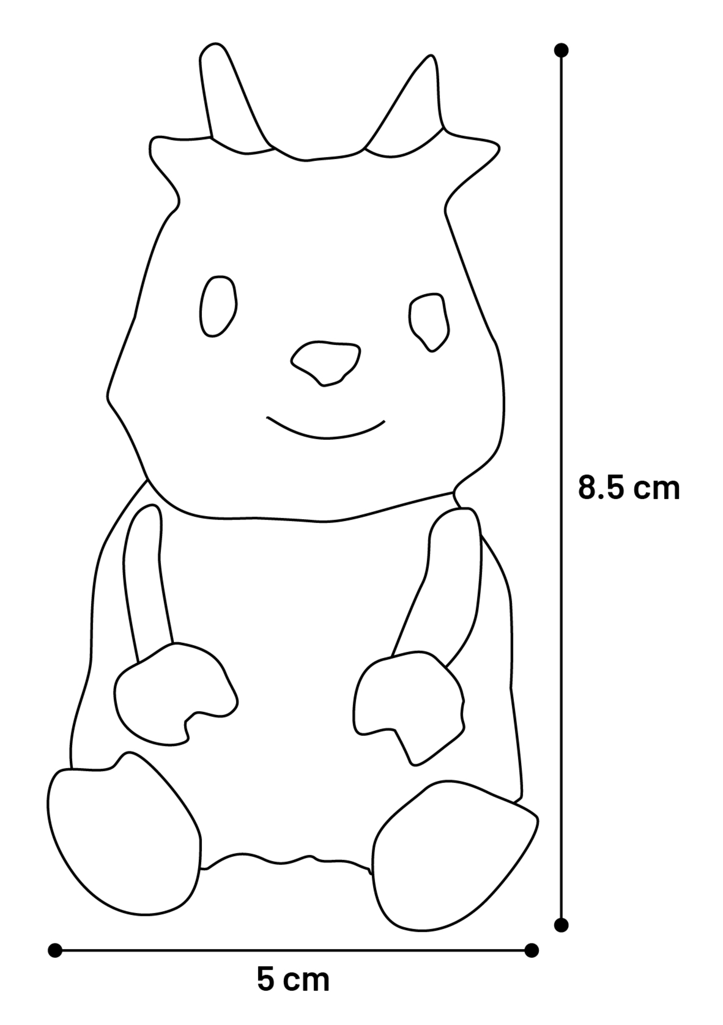 Flamingo Toy Rogeo Sheep & Rabbit & Duck Multiple colours