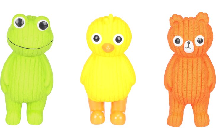 Flamingo Speelgoed Ogre Kikker & Eend & Beer Meerdere kleuren