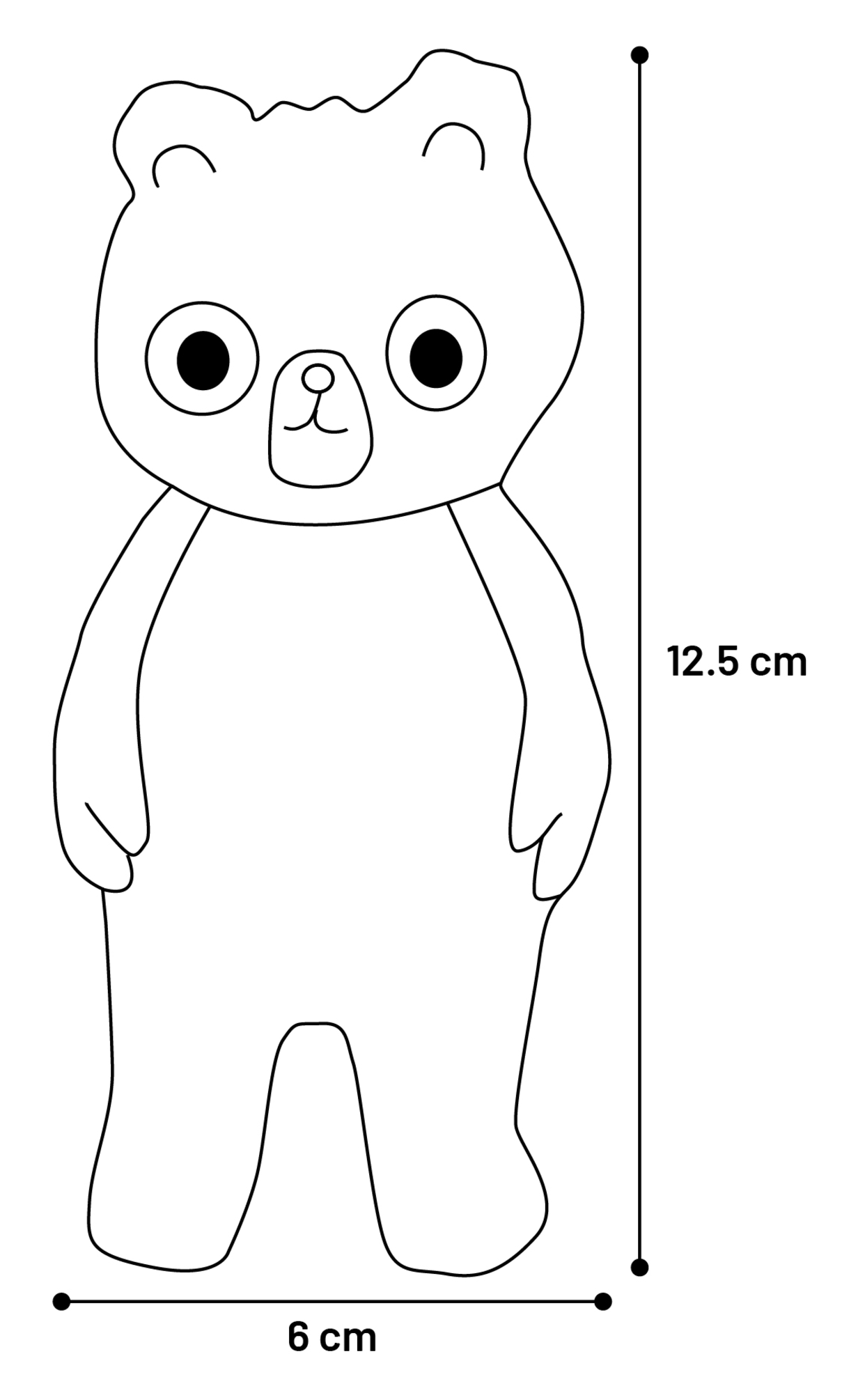 Flamingo Speelgoed Ogre Kikker & Eend & Beer Meerdere kleuren