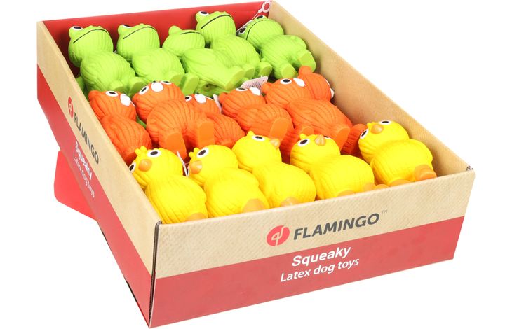 Flamingo Speelgoed Ogre Kikker & Eend & Beer Meerdere kleuren