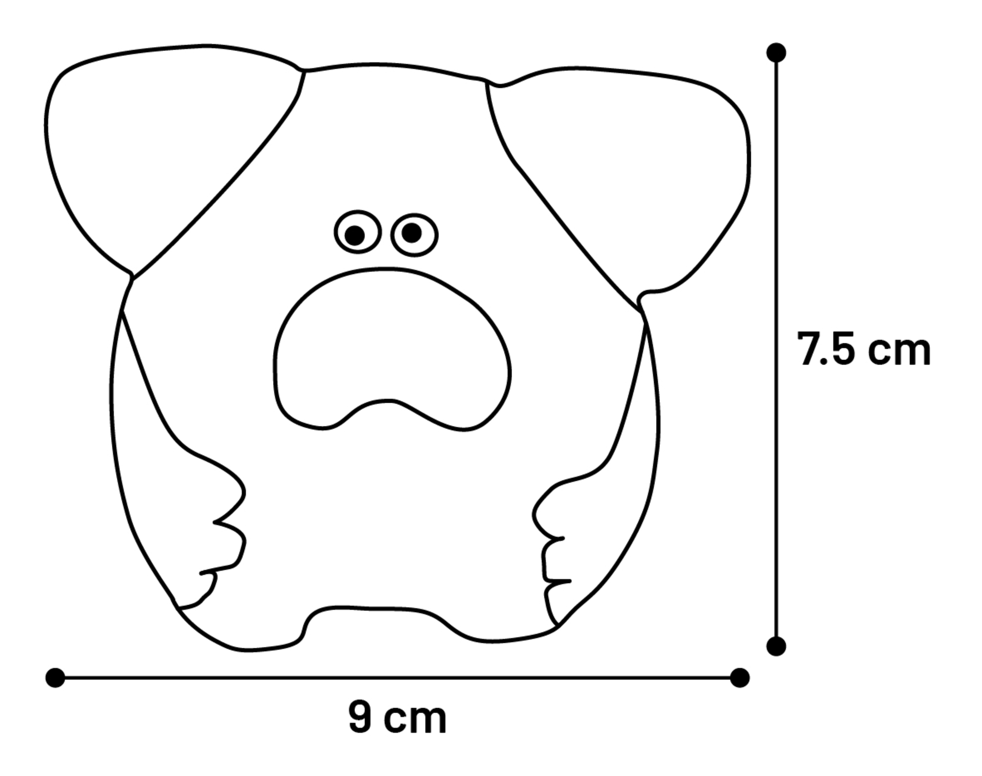 Flamingo Speelgoed Dumbo Beer & Varken & Konijn Meerdere kleuren