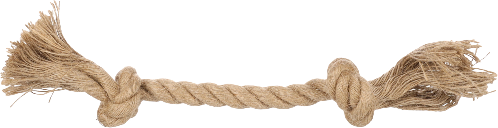 Flamingo Toy  Kush Cord with 2 knots Brown