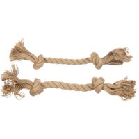 Flamingo Giocattolo  Kush Cordone con 2 nodi Marrone