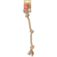 Flamingo Giocattolo  Kush Cordone con 3 nodi Marrone