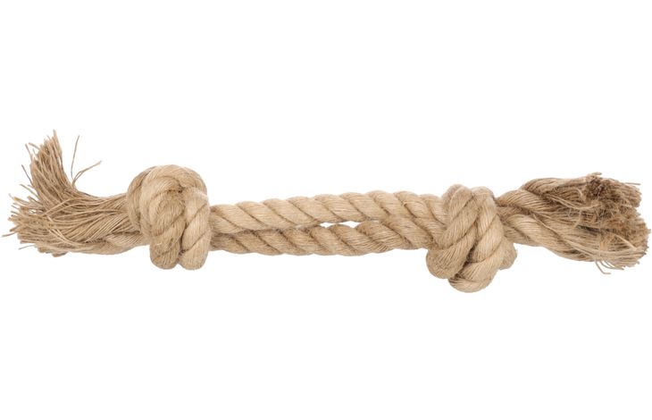 Flamingo Giocattolo  Kush Corda doppia con 2 nodi Marrone