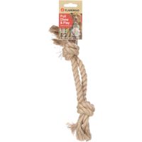 Flamingo Giocattolo  Kush Corda doppia con 2 nodi Marrone