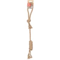 Flamingo Giocattolo  Kush Corda da tirare con 2 nodi Twist Marrone